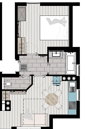 Dahuam In Mit Balkoniterrasse