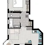 Dahuam In Mit Balkoniterrasse Апартаменты *